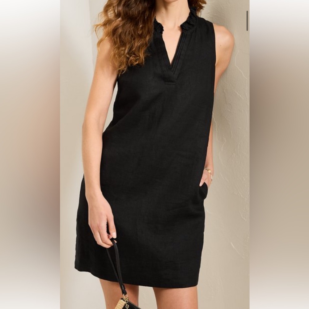 Tommy Bahama Black Sleeveless Top